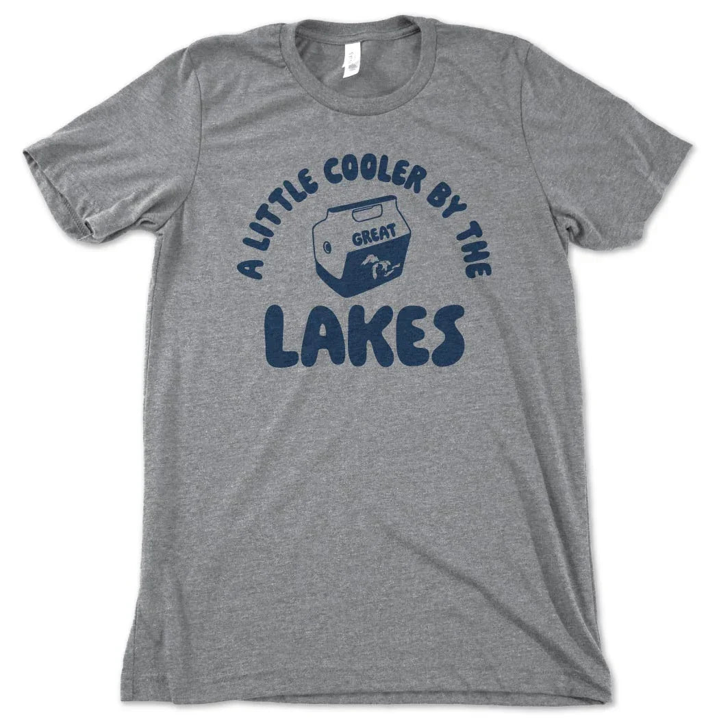 Michigan Cooler shirt funny Little Cooler by the lakes Michigan Vibes