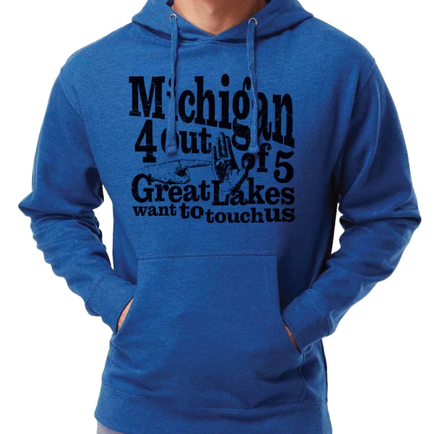 4 out of 5 Hoodie - Michigan Vibes