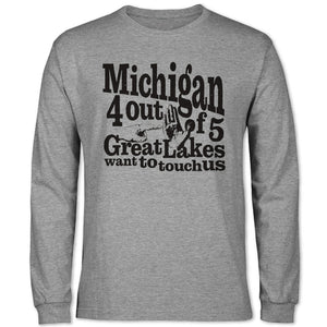 4 out of 5 long sleeve tee