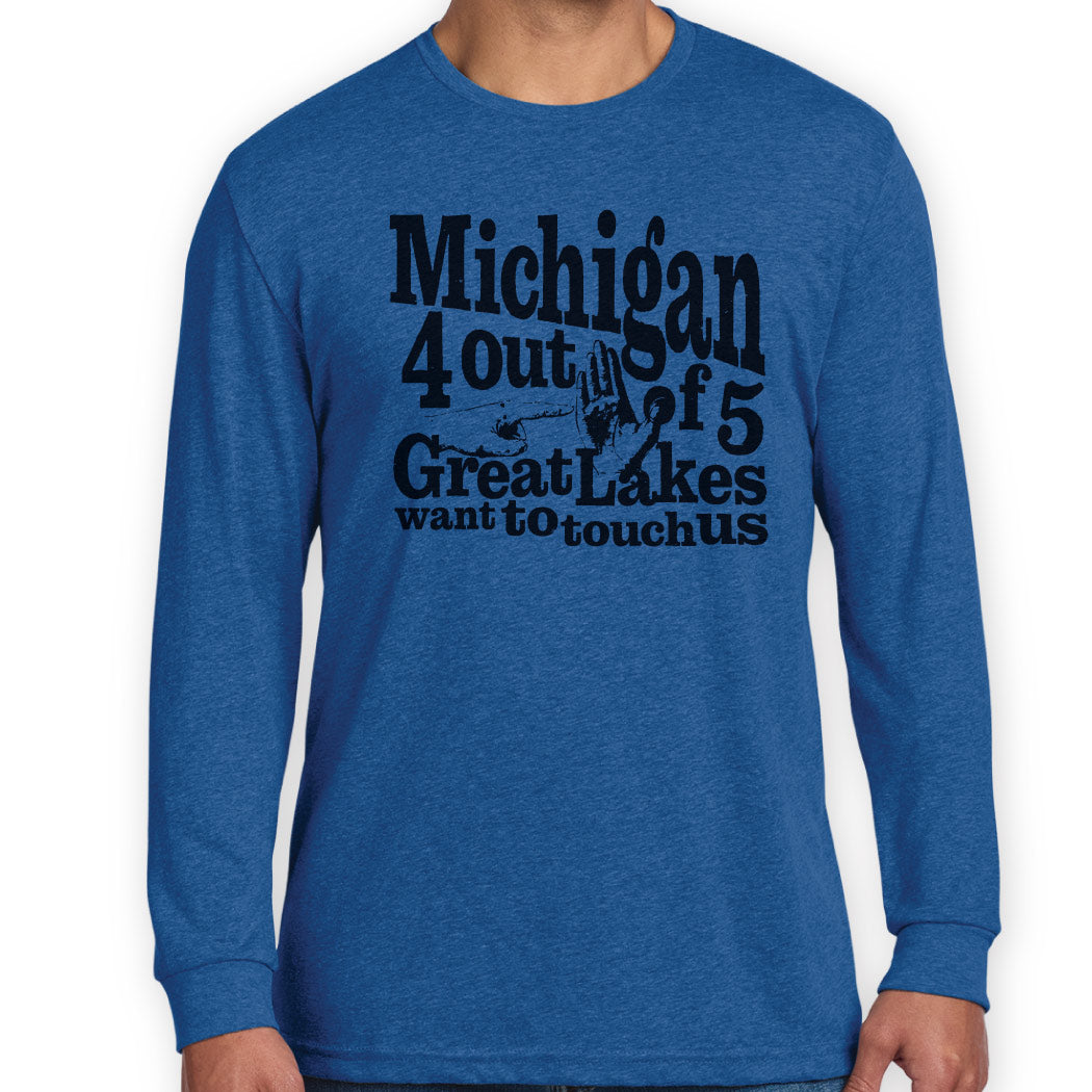 4 out of 5 long sleeve tee