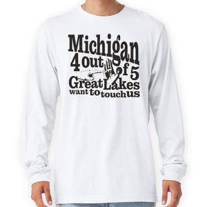 4 out of 5 long sleeve tee