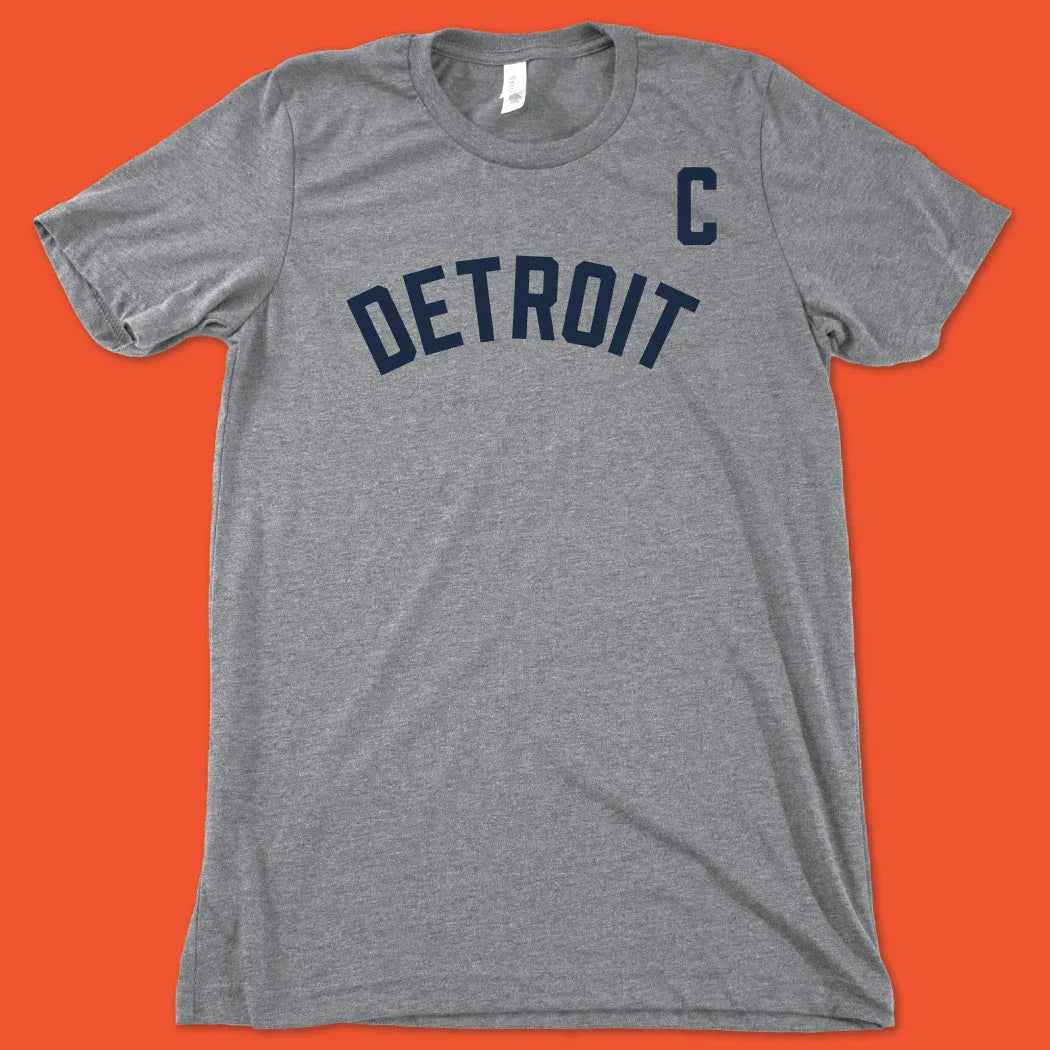 Detroit Captain Tee - Michigan Vibes