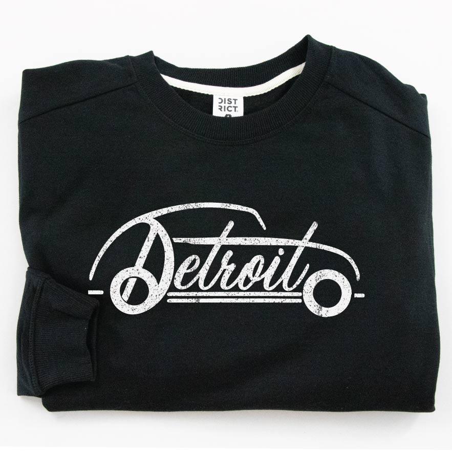 Classic Detroit Sweatshirt - Michigan Vibes