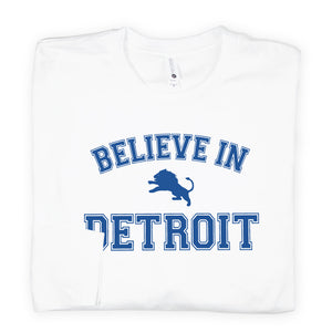 Believe in Detroit long sleeve tee