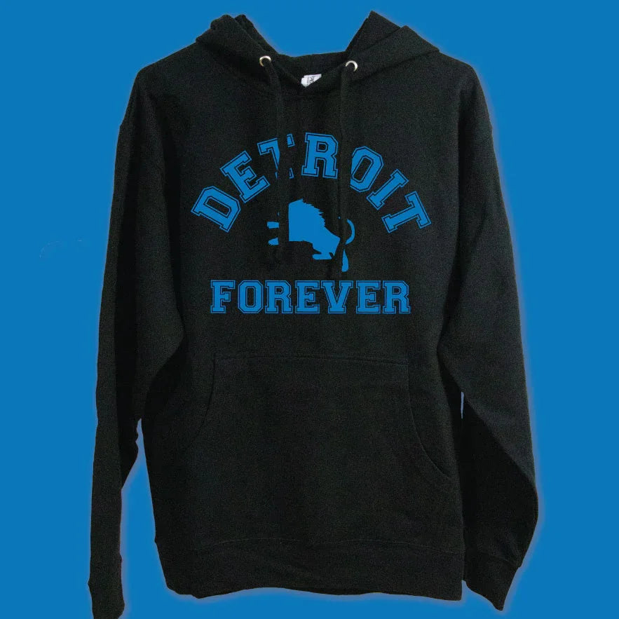 Detroit Forever Hoodie - Michigan Vibes