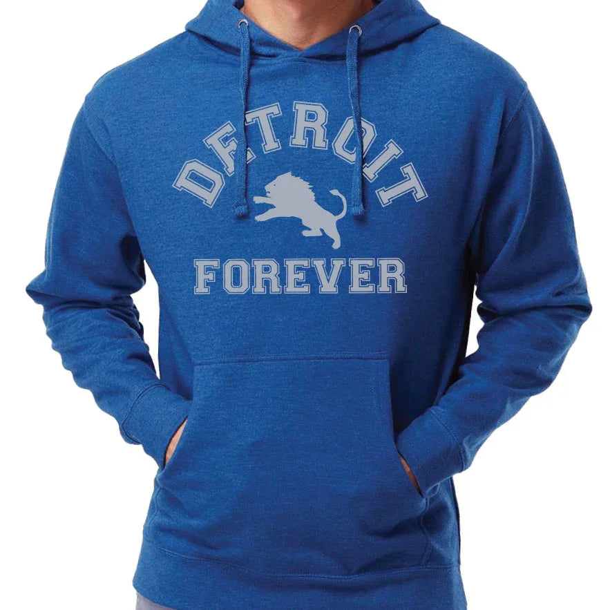 Detroit Forever Hoodie - Michigan Vibes