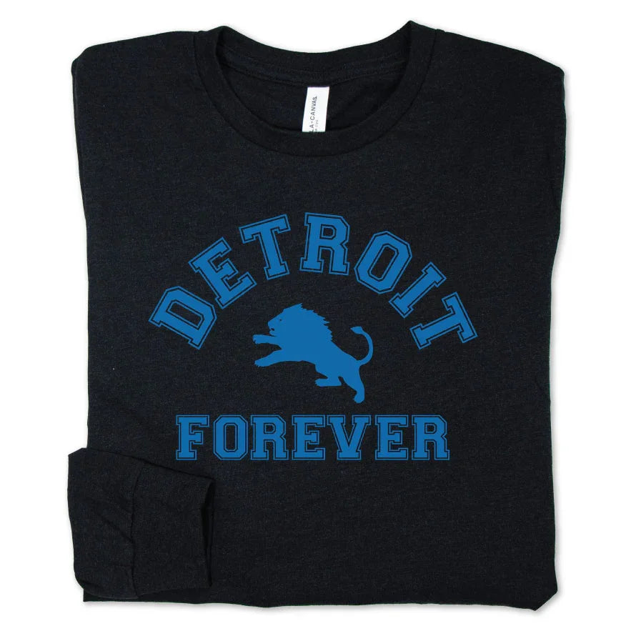 Detroit Forever long sleeve tee - Michigan Vibes