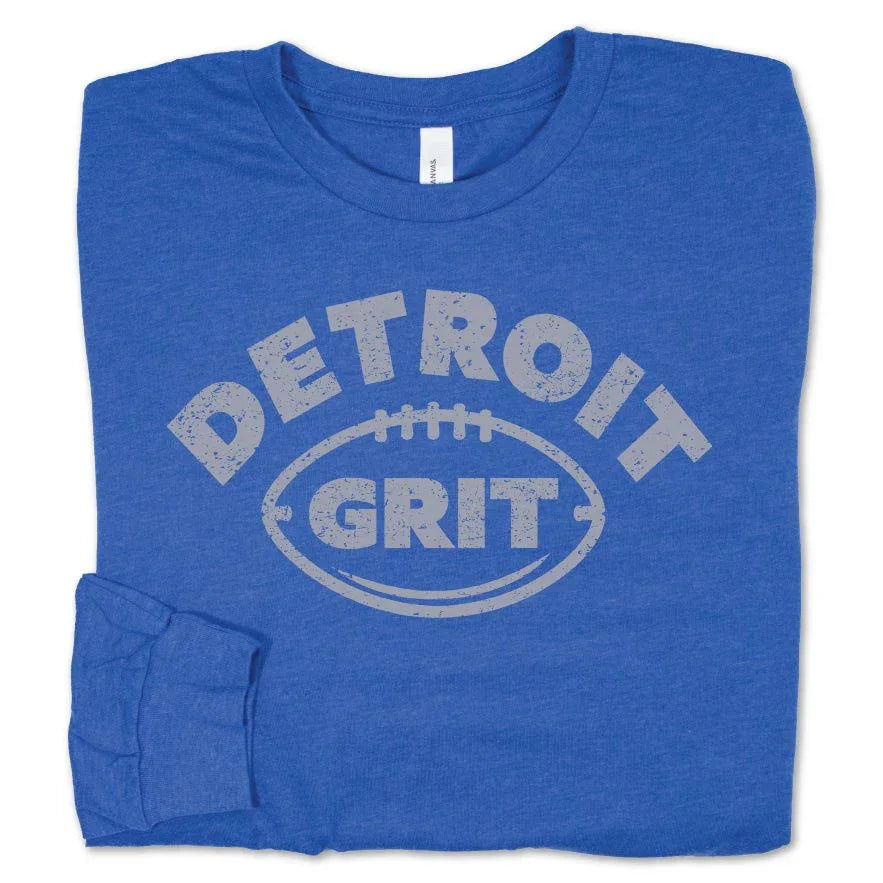 Detroit Grit long sleeve tee - Michigan Vibes