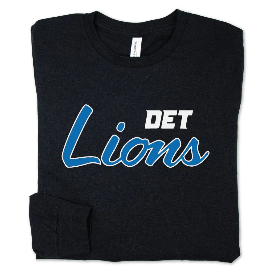 Script long sleeve tee - Michigan Vibes