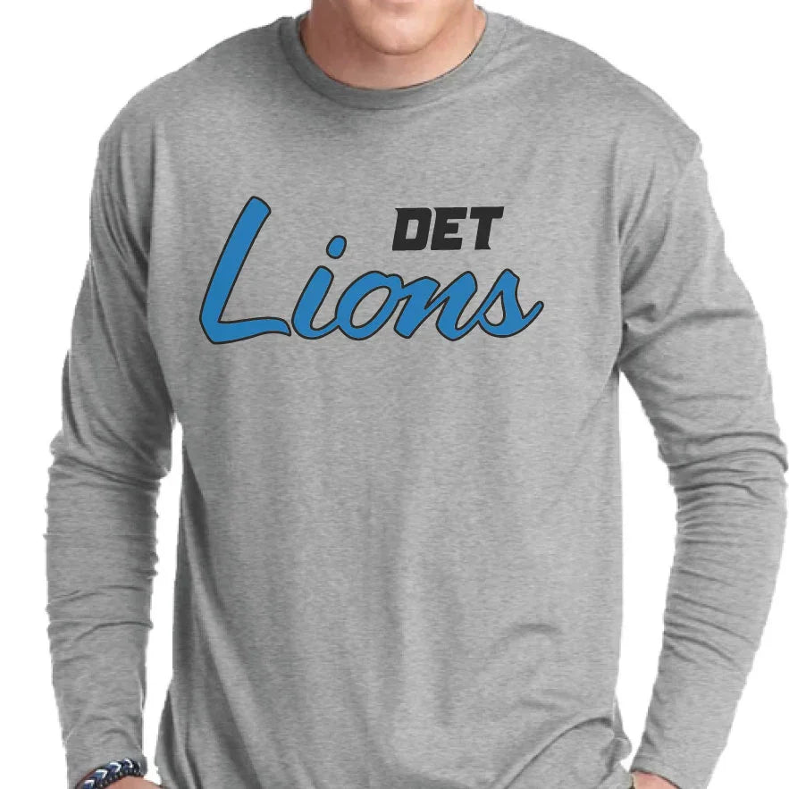 Script long sleeve tee - Michigan Vibes