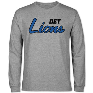 Script long sleeve tee