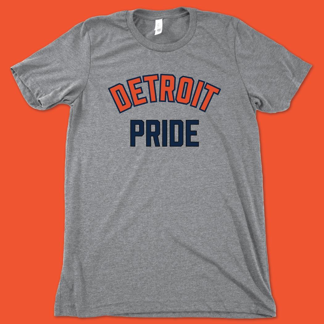 Tigers Pride Tee - Michigan Vibes