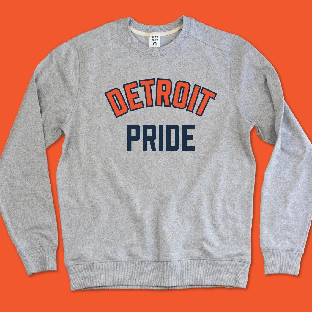 Tigers Pride Sweatshirt - Michigan Vibes