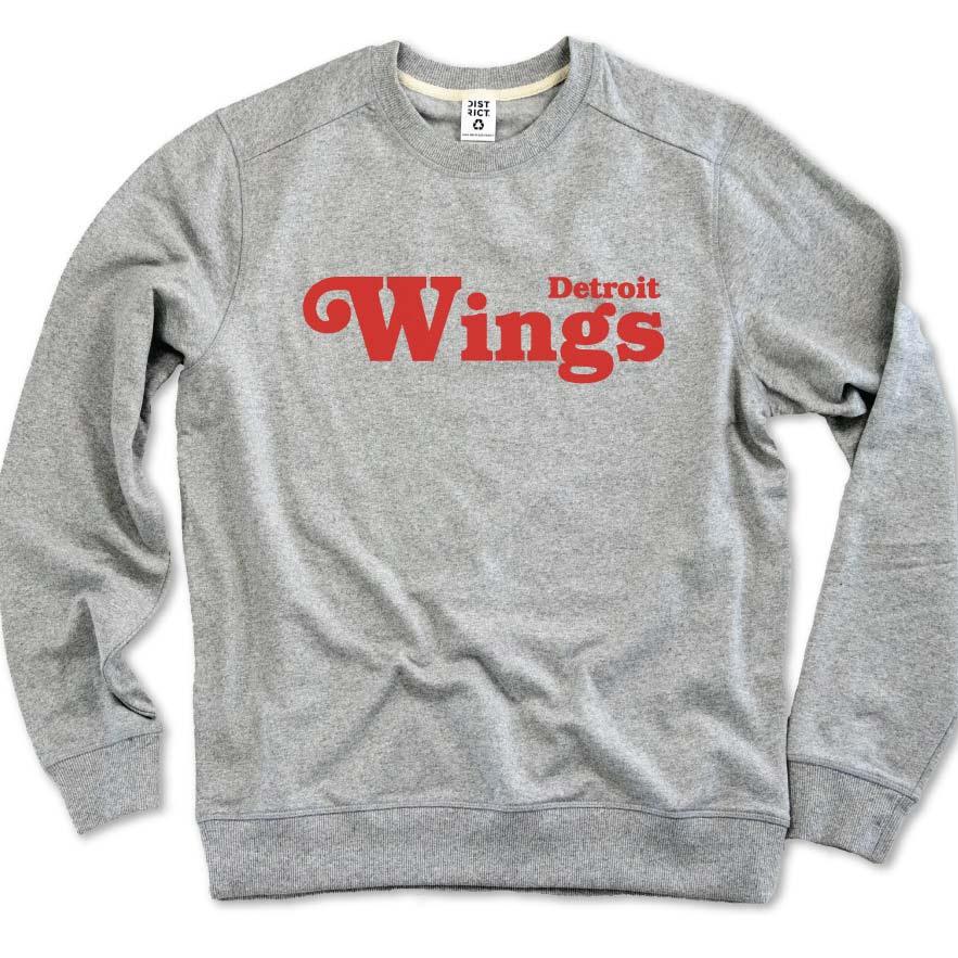 Wings Sweatshirt - Michigan Vibes