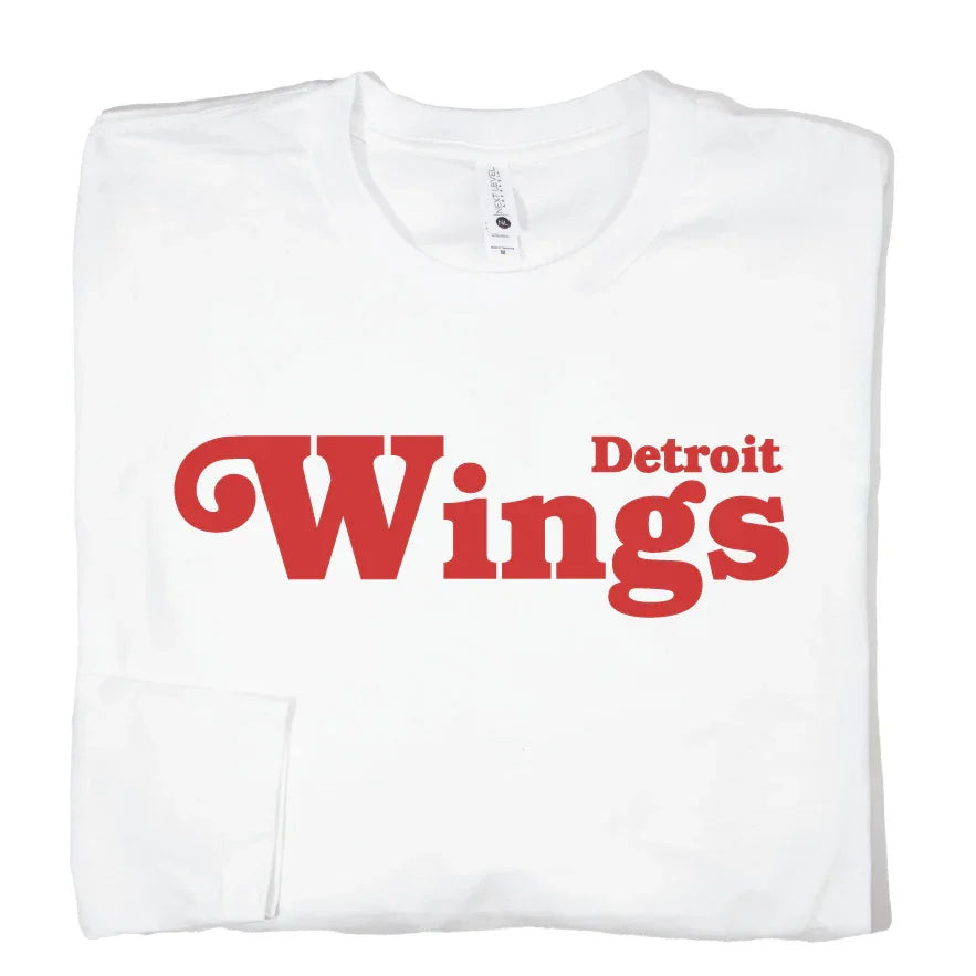 Wings long sleeve tee - Michigan Vibes