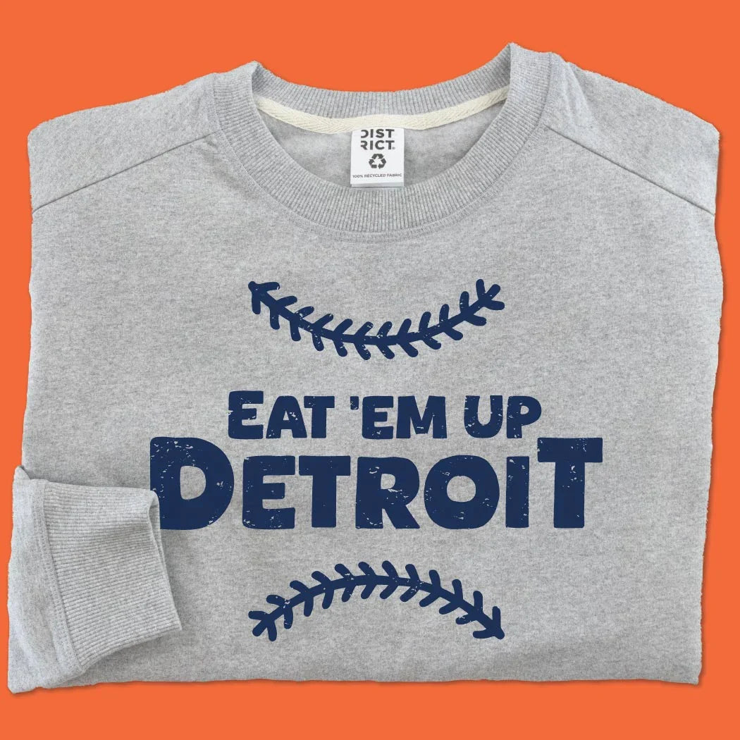 Tigers Eat Sweatshirt - Michigan Vibes