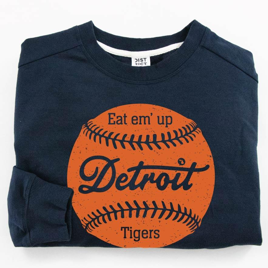 Eat Em' Up Sweatshirt - Michigan Vibes