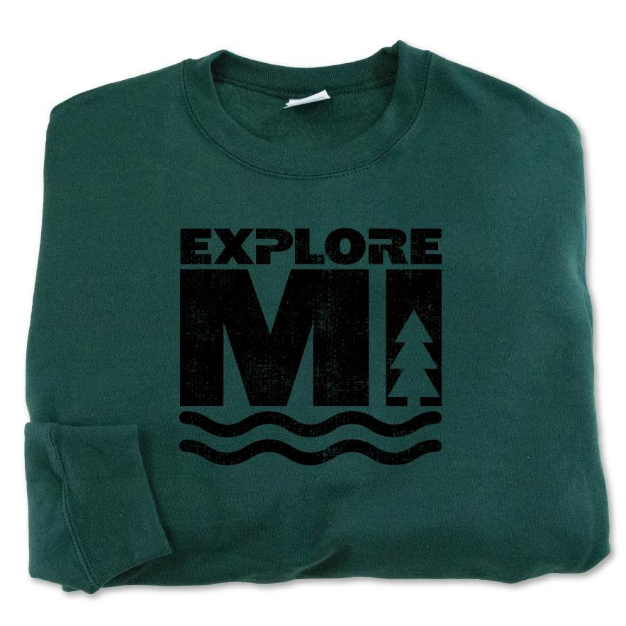Explore More Sweatshirt - Michigan Vibes