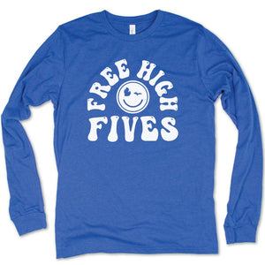 Free High Fives long sleeve tee