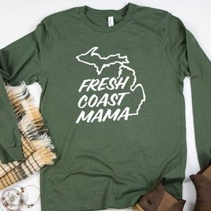 Fresh Coast Mama long sleeve tee