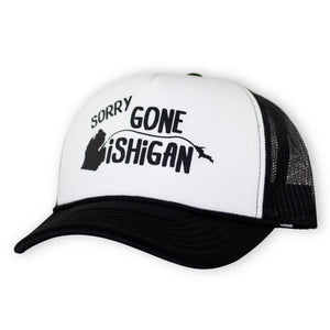 Gone Fishigan Trucker Hat