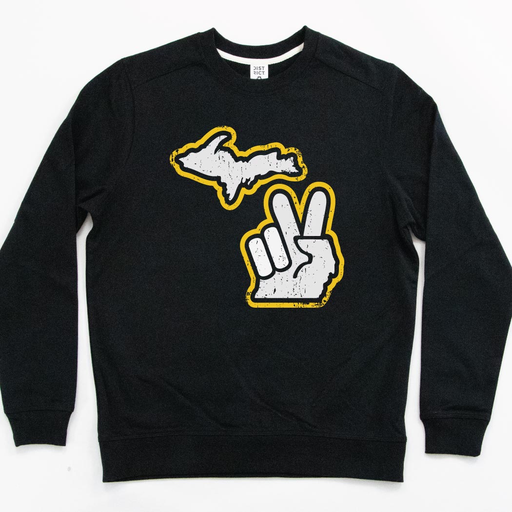 Good Vibes Sweatshirt - Michigan Vibes