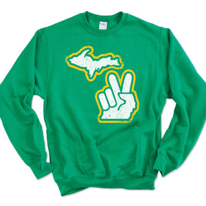 Good Vibes Sweatshirt - Michigan Vibes
