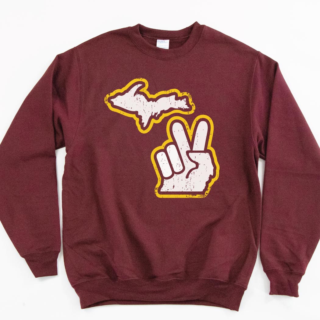 Good Vibes Sweatshirt - Michigan Vibes