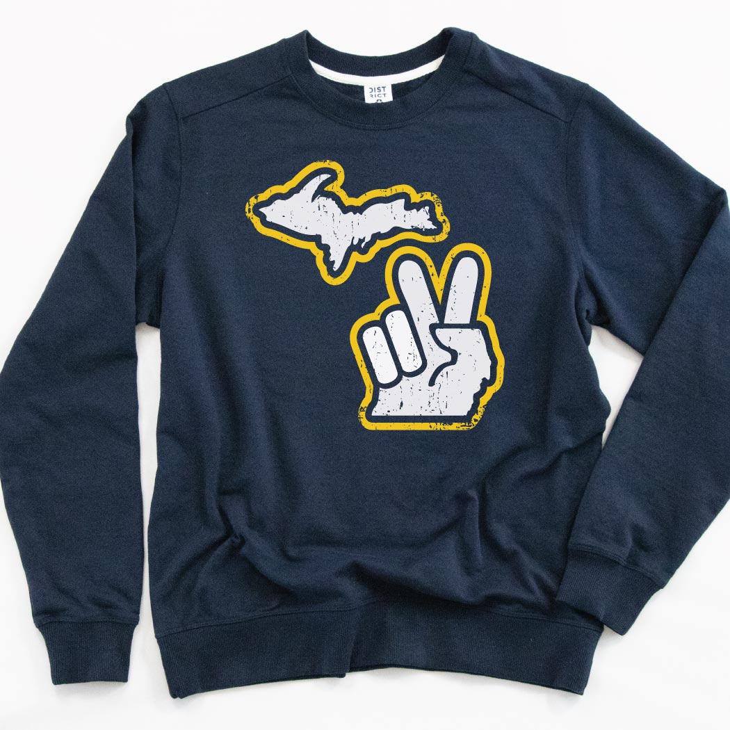 Good Vibes Sweatshirt - Michigan Vibes