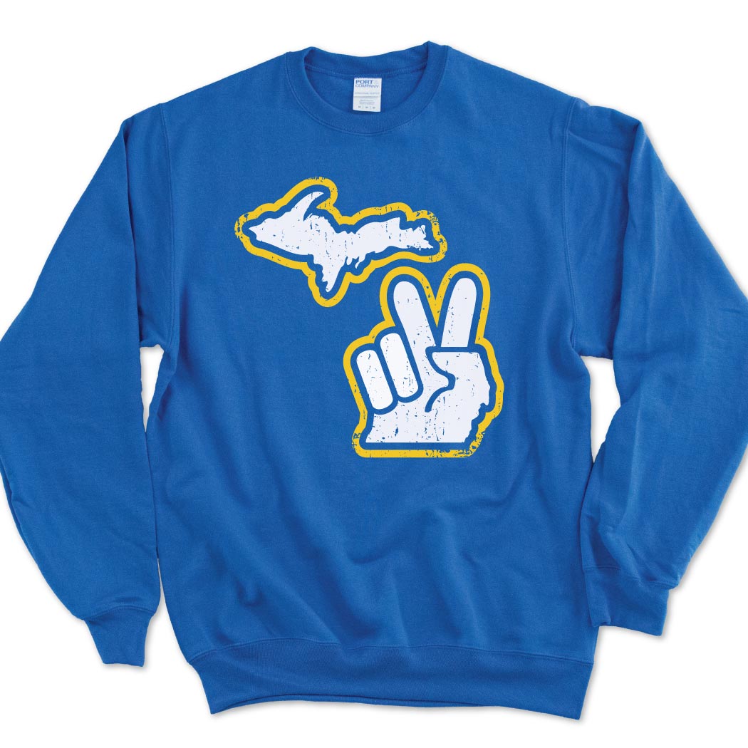 Good Vibes Sweatshirt - Michigan Vibes