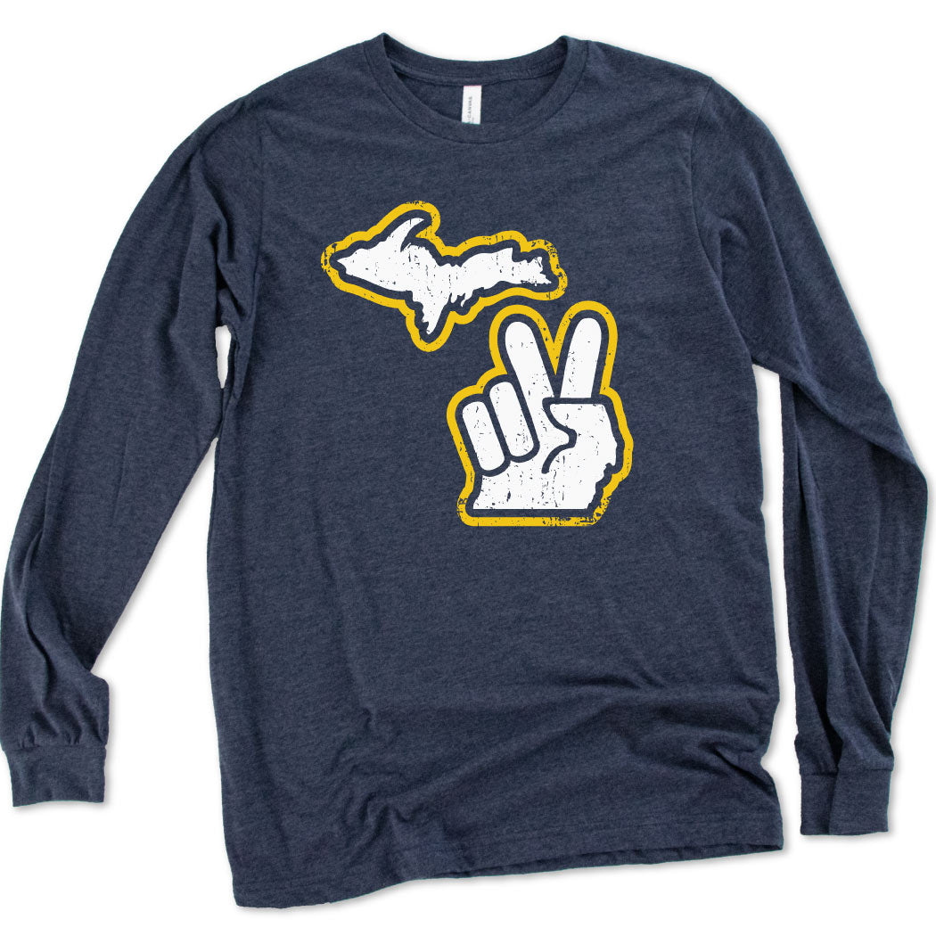 Good Vibes long sleeve tee - Michigan Vibes
