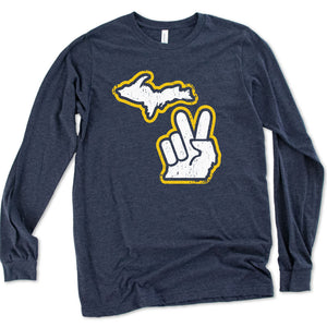 Good Vibes long sleeve tee - Michigan Vibes
