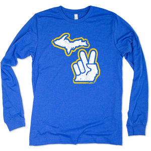 Good Vibes long sleeve tee - Michigan Vibes