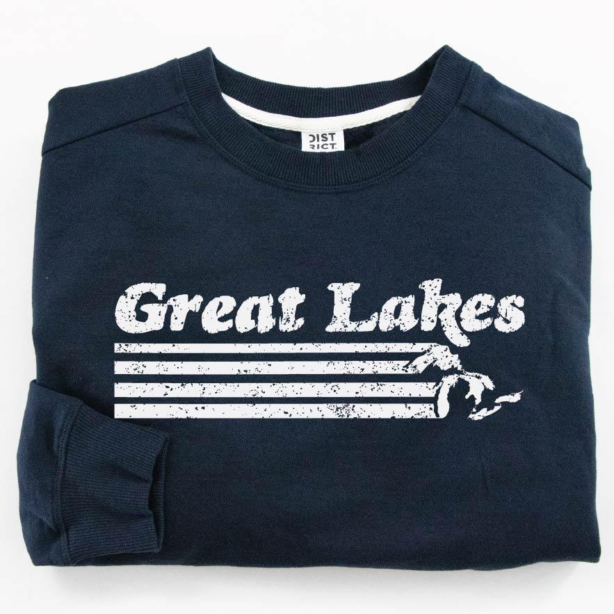 Great Lakes Sweatshirt - Michigan Vibes