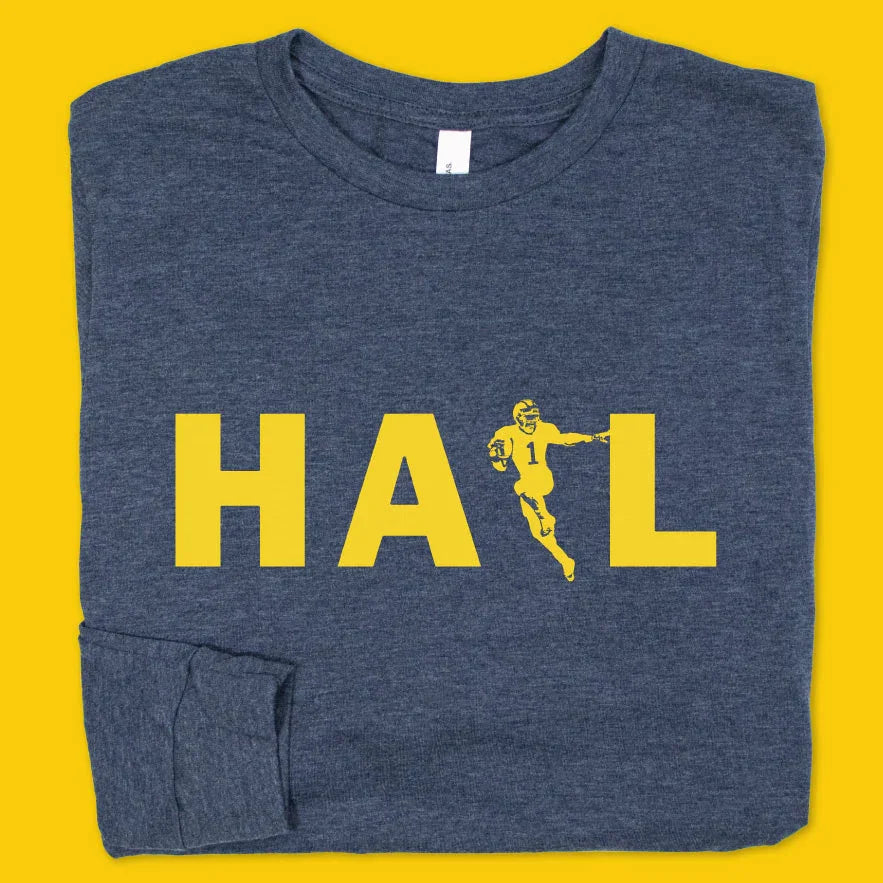 Hail long sleeve tee - Michigan Vibes