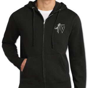 IDT Zip-up Fleece Hoodie