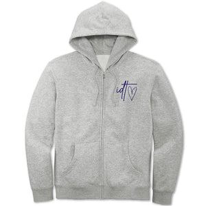 IDT Zip-up Fleece Hoodie