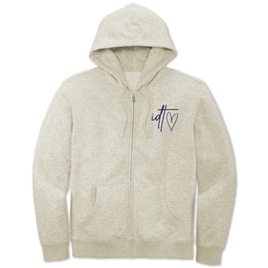 IDT Zip-up Fleece Hoodie