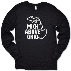 Mich Above long sleeve tee