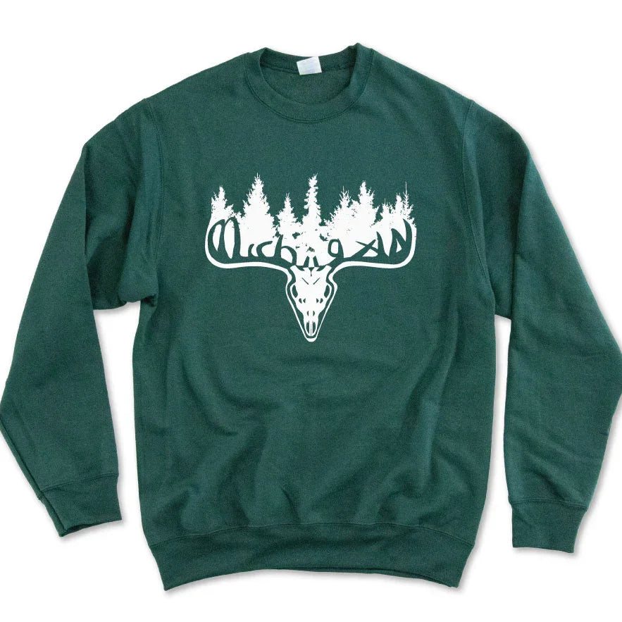 Michigan Buck Sweatshirt - Michigan Vibes