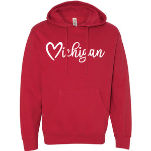 Michigan Love Hoodie