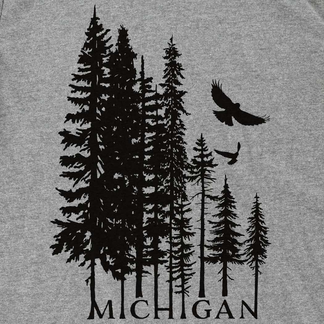 Woods Tee - Michigan Vibes