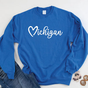 Michigan Love Sweatshirt