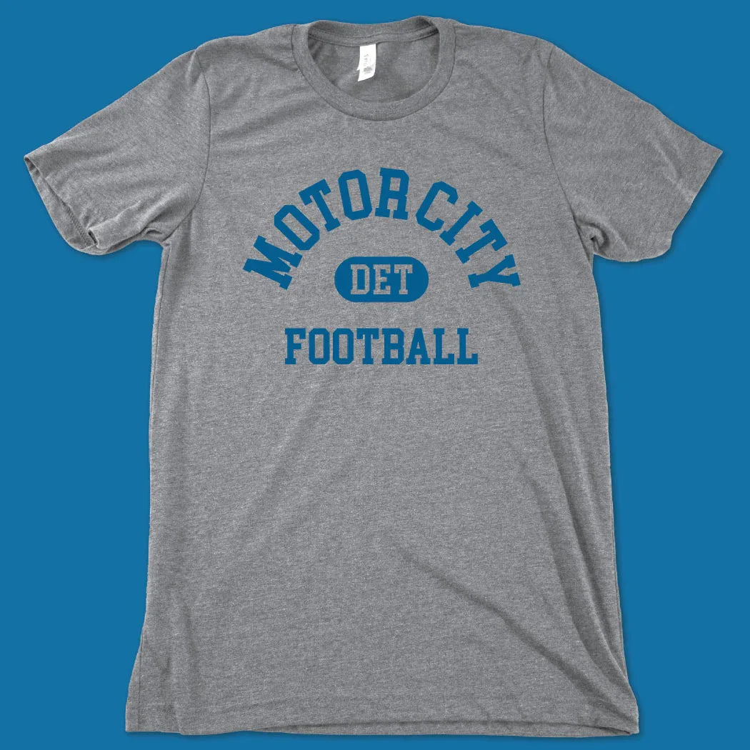 Motor City Football Tee - Michigan Vibes