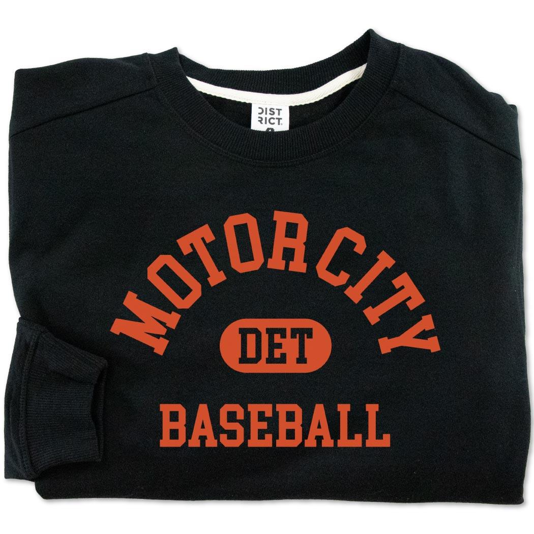 Motor City Baseball Sweatshirt - Michigan Vibes