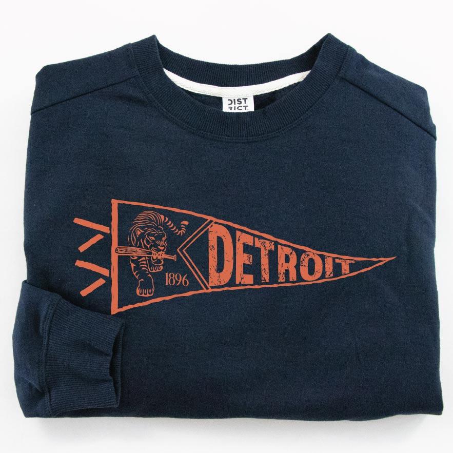 Pennant Sweatshirt - Michigan Vibes