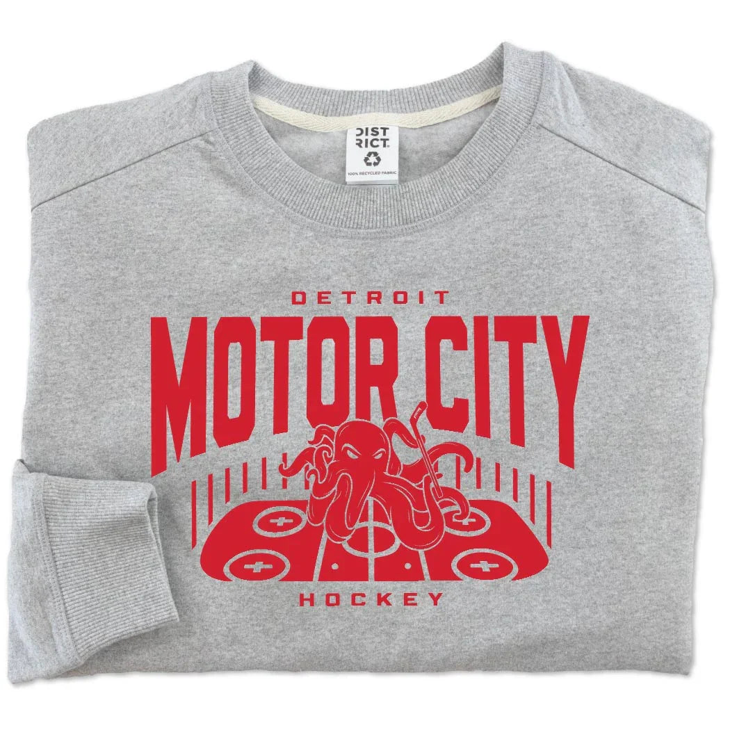 Detroit Hockey Sweatshirt - Michigan Vibes