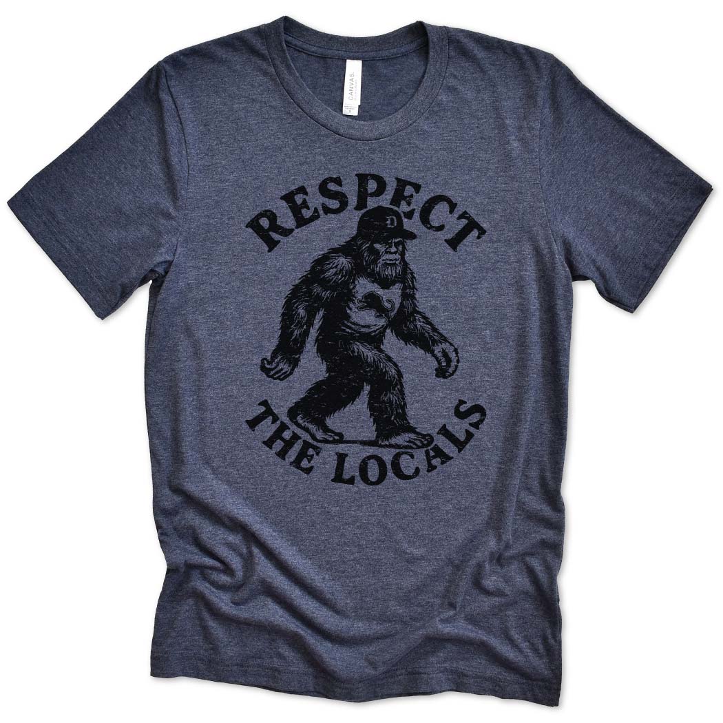 Respect the Locals Tee - Michigan Vibes