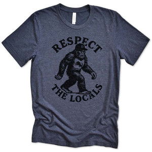 Respect the Locals Tee - Michigan Vibes
