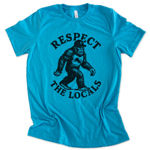 Respect the Locals Tee - Michigan Vibes